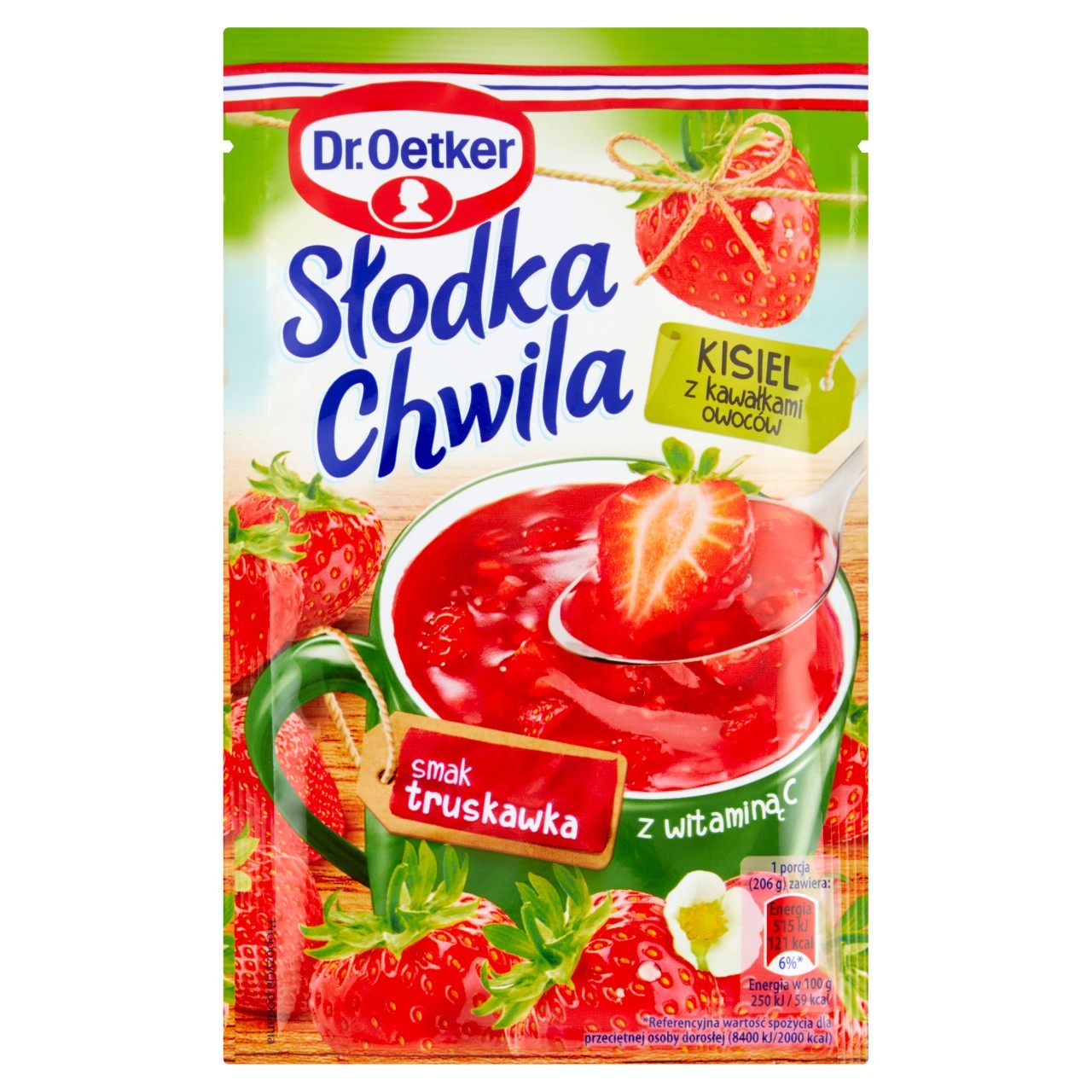 Dr Oetker S Odka Chwila Kisiel Truskawka Z Owocami G Budy