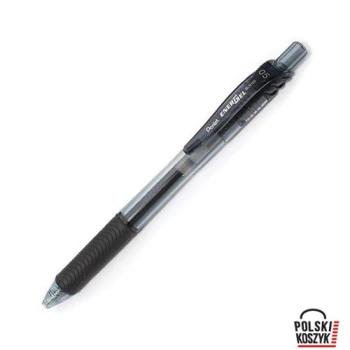 Cienkopis kulkowy PENTEL BLN105 czarny z płynnym tuszem żelowym 0.5mm