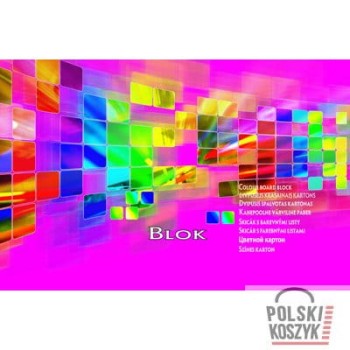 Kreska Blok techniczny kolorowy A4 15k PREMIUM