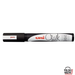 Marker z farbą kredową CHALK PWE-5M czarny UNI UNPWE5M/DCA