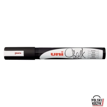 Marker z farbą kredową CHALK PWE-5M czarny UNI UNPWE5M/DCA