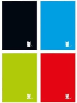 Interdruk Brulion A4 96 kartek kratka One Color