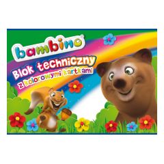 BAMBINO Blok techniczny A4 10k