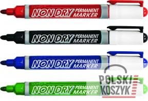 Marker DONG-A permanentny okrągła końcówka czerwony