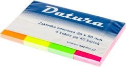 Zakładka indeksująca DATURA 20x50 4x40k brilliant