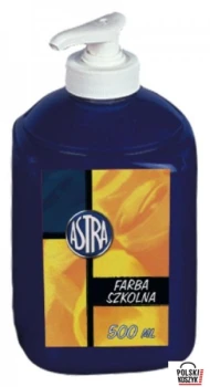 ASTRA Farba szkolna niebieska 500 ml