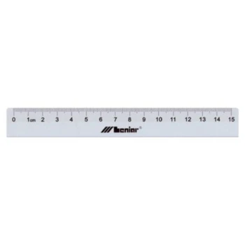 Leniar Linijka metalowa 15 cm