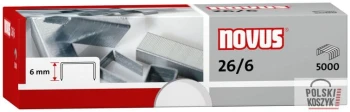 Zszywki NOVUS 26/6 1000 szt.