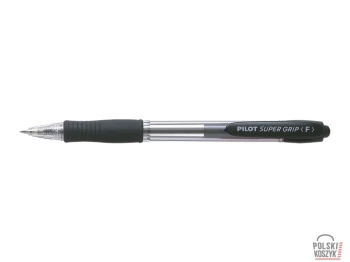 Długopis olejowy PILOT SUPER GRIP czarny PIBPGP-10R-B