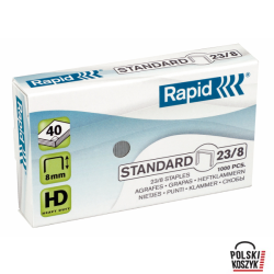 Zszywki 23/8  1M 1000 szt. Standard RAPID 24869200