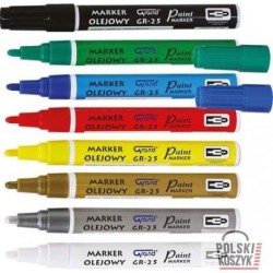 Marker olejowy GRAND GR-25 czerwony