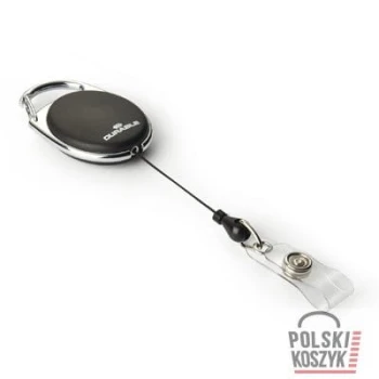 Mechanizm ściągający DURABLE STYLE metalowe zapięcie 80 cm czarny 10 szt.