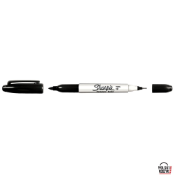 Marker Sharpie TwinTip 52011 czarny