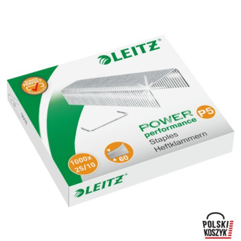 Leitz Zszywki galwanizowane 25/10 1000 sztuk