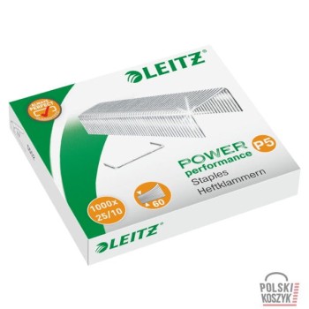 Leitz Zszywki galwanizowane 25/10 1000 sztuk