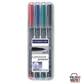 Staedtler Foliopis permanentny etui 4 sztuki