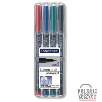 Staedtler Foliopis permanentny etui 4 sztuki