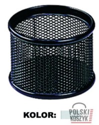 Pojemnik na spinacze GRAND TY-191S / NH-02 siatka metal srebrny