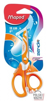 Maped Nożyczki ZENOA FIT Asymetryczne 13 cm blister
