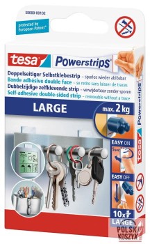 Plastry samoprzylepne POWERSTRIPS TESA 10 szt.