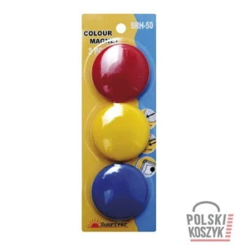 Argo Magnesy kolorowe WF-50 3 szt.