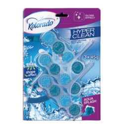 Kolorado Hyper Clean kostka do WC Morska 3X45 g