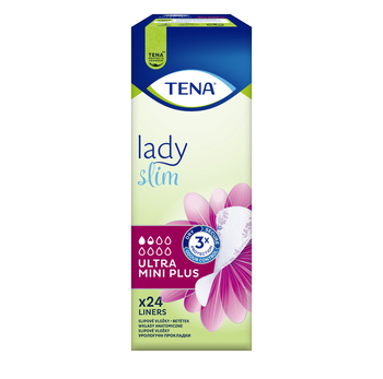 Tena Lady wkładki ultra mini plus liners 24 szt.