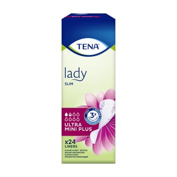 Tena Lady wkładki ultra mini plus liners 24 szt.