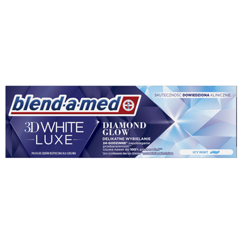 Blend-a-Med 3D White Luxe Diamond Glow wybielająca pasta do zębów 75 ml