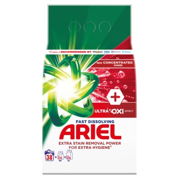 Ariel Fast Dissolving Ultra Oxi Effect Proszek do prania 38 prań 2,09 kg