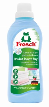 Frosch Kwiat bawełny koncentrat do płukania tkanin 750 ml