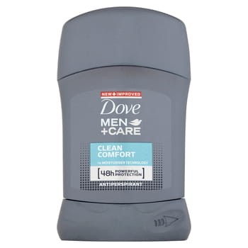 Dove Men+Care Antyperspirant w sztyfcie Clean Comfort 50 ml