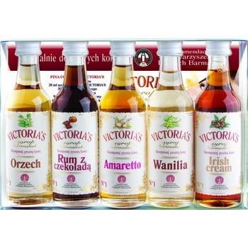 Syrop Barmański Do Kawy Victoria'S 5X50 Ml