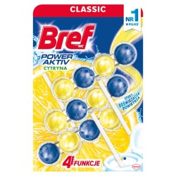 Bref WC Power Aktiv Lamon Zawieszka do muszli WC 3 x 50 g
