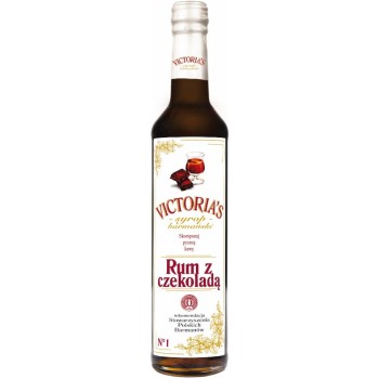 Victoria's Syrop barmański rum z czekoladą 500 ml