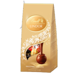 Lindt Lindor Assorted Bag Pralinki z czekolady z nadzieniem 100 g
