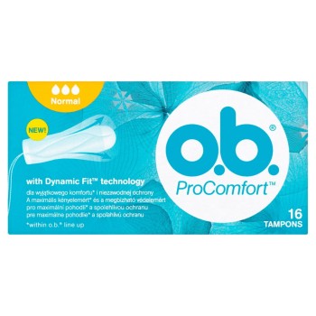 O.B. ProComfort Normal Tampony 16 sztuk