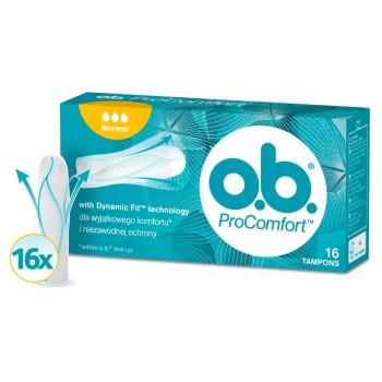 O.B. ProComfort Normal Tampony 16 sztuk