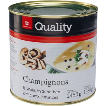 TGQ Pieczarki krojone 2450 g