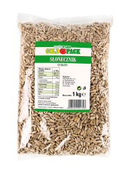 GOLDPACK słonecznik łuskany 1 kg