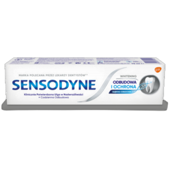 Sensodyne Odbudowa i Ochrona Whitening Pasta do zębów z fluorkiem 75 ml