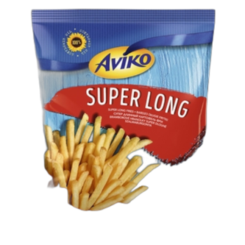 Mrożonka Aviko Super Long Bardzo długie frytki do piekarnika 600 g