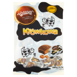 Wawel Krówkowa Czekoladka mleczna nadziewana 1000 g