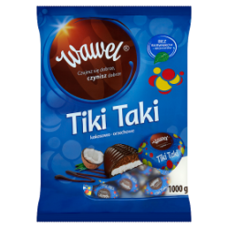 Wawel Tiki Taki kokosowo-orzechowe Czekoladki nadziewane 1000 g