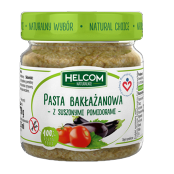 Helcom Pasta bakłażanowa z suszonymi pomidorami 190 g