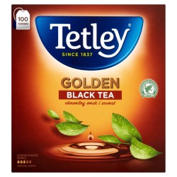 Tetley Golden Herbata czarna 200 g (100 torebek)