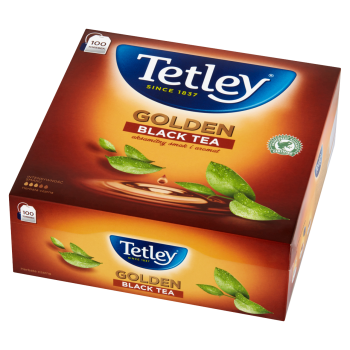 Tetley Golden Herbata czarna 200 g (100 torebek)