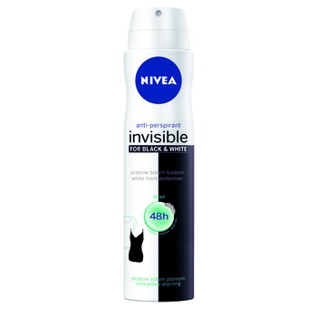 NIVEA Black&amp;White Invisible Fresh Antyperspirant w aerozolu 250 ml