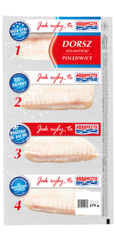 Abramczyk Dorsz Atlantycki Polędwice 450 g