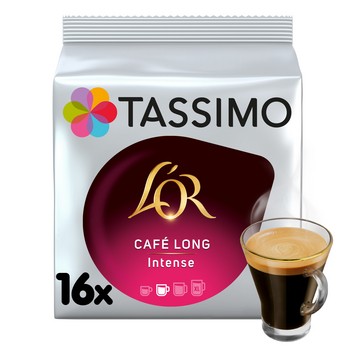 Jacobs Tassimo L'OR Café Long Intense Kawa mielona 128 g (16 kapsułek)